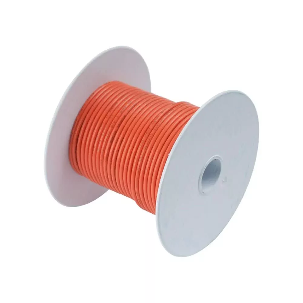 Ancor Orange 14AWG Tinned Copper Wire - 100' -104510