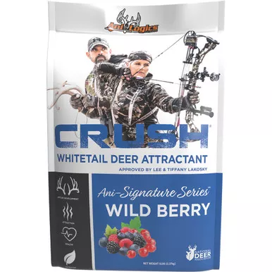 Ani-Logics 72109 CRUSH Granular Attractant Wild Berry, 5 lbs, White