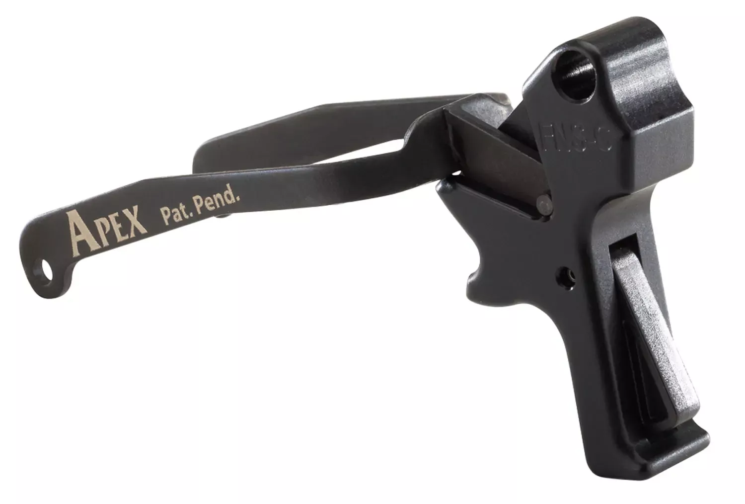 Apex Tactical Action Enhancement Trigger Kit Drop-in Trigger with 5.50 lbs Draw Weight & Black Finish for FN FNS Compact