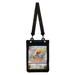 Aqua Case Floating Waterproof Multi-Use Pouch - Black