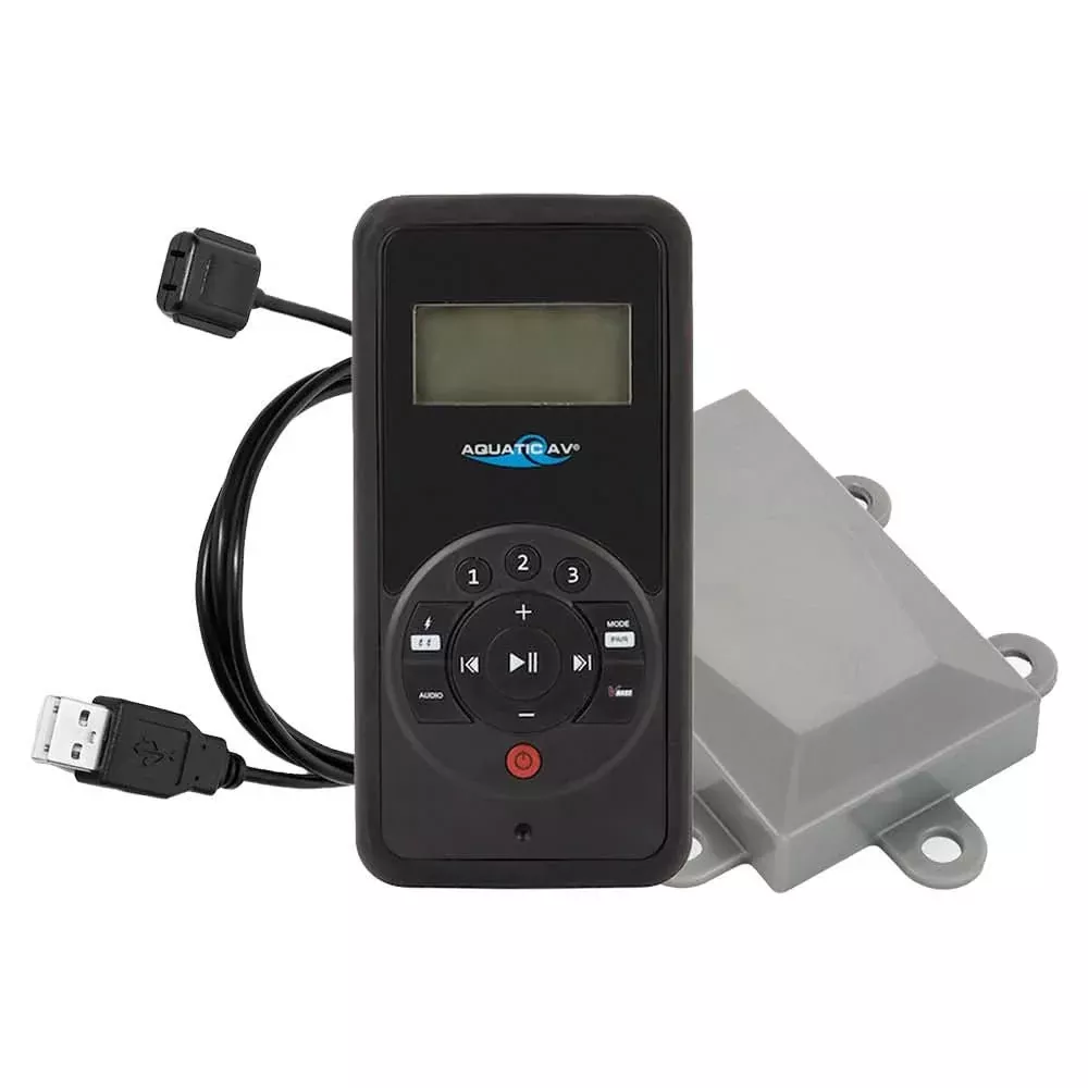 Aquatic AV RF6 Remote Control Kit for Marine and Powersports Audio Systems – RF610