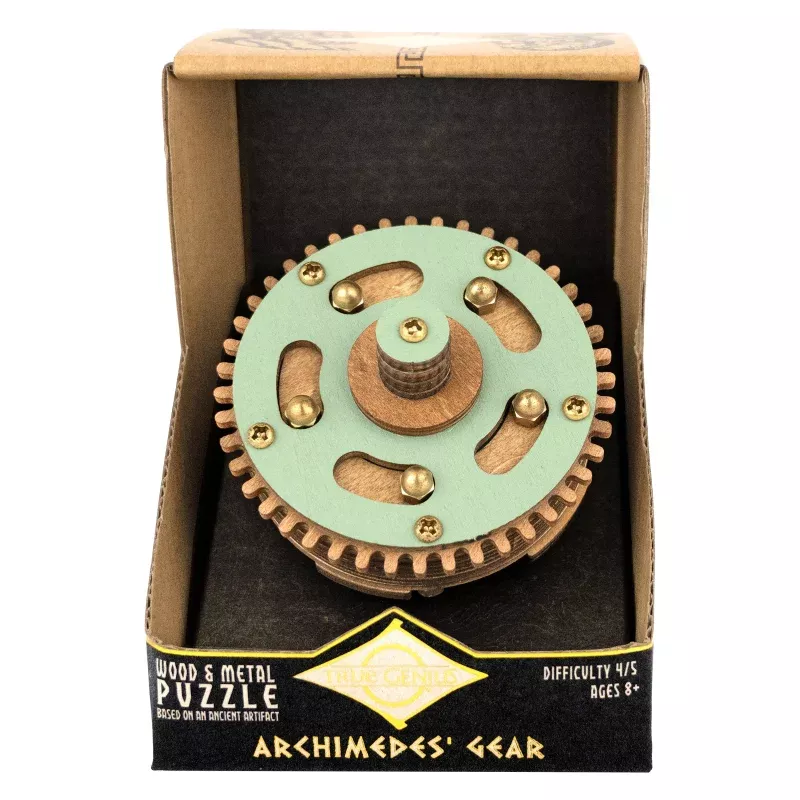 Archimedes’ Gear – Interlocking Magnetic Pin Puzzle