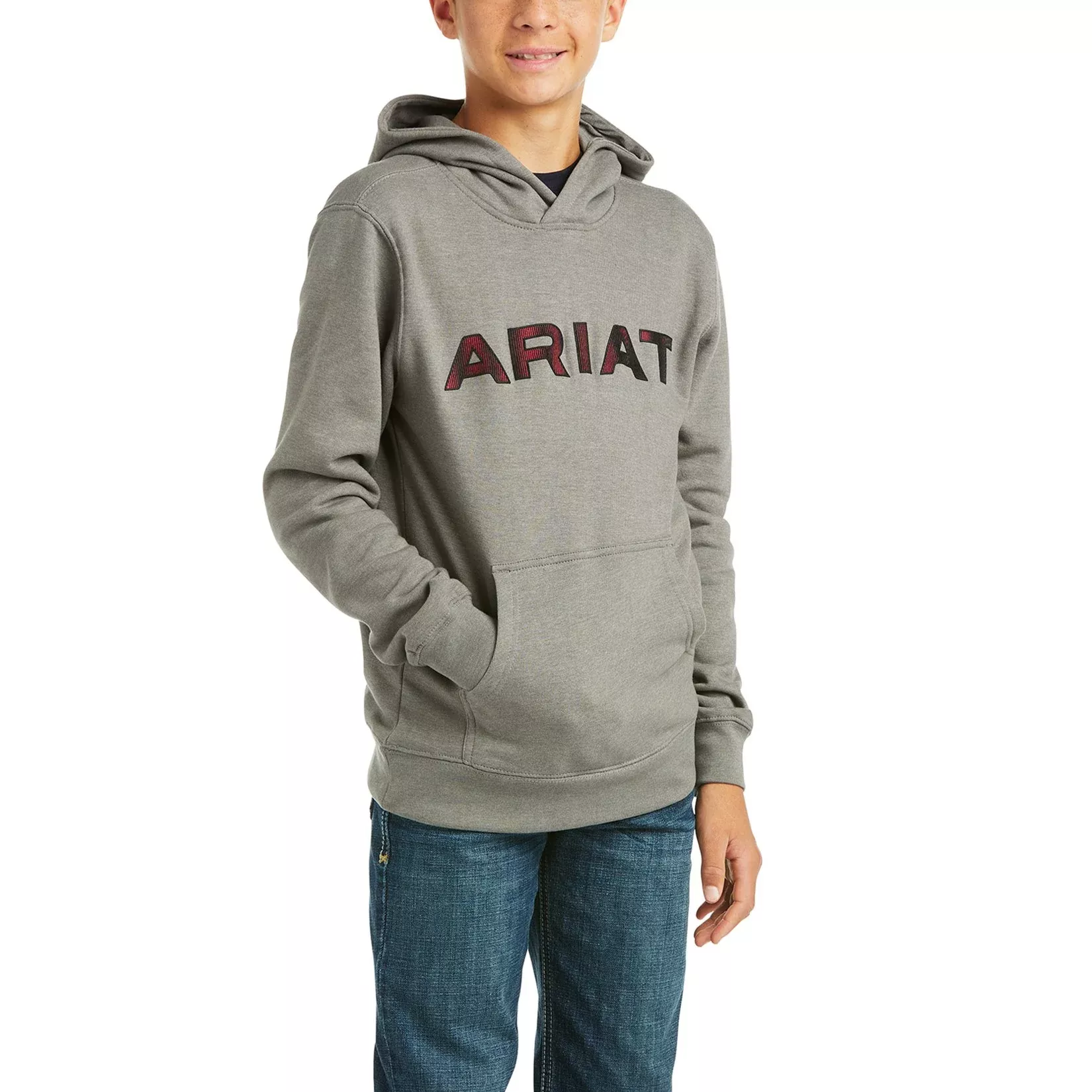 Ariat Boy’s Basic Logo Hoodie Sweatshirt