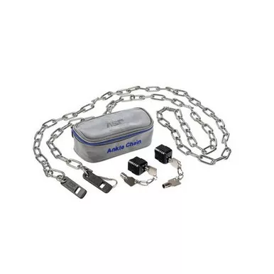 ASP 56182 Ankle 120" Chain-Linked w/ 2 Locks - 4 Keys