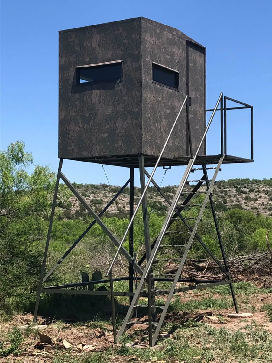 Atascosa Bushlan Outfitter 5X7 8′ Tower Blind
