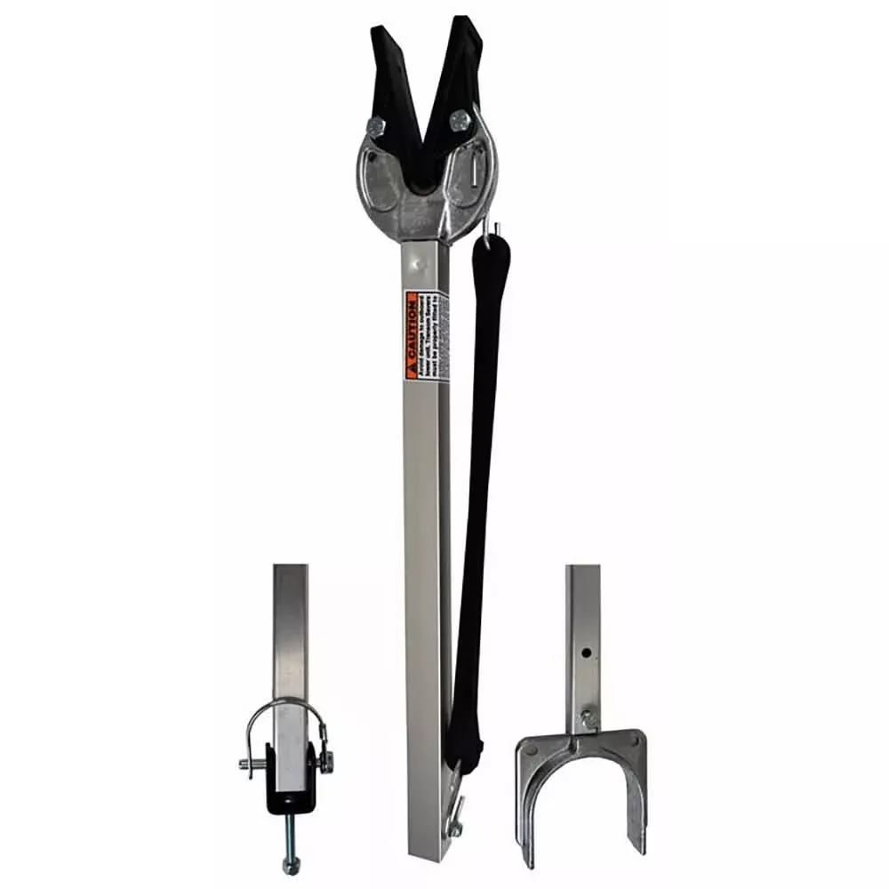 Attwood Adjustable Transom Saver - Composite - Roller/Bolt - SP-400-RB