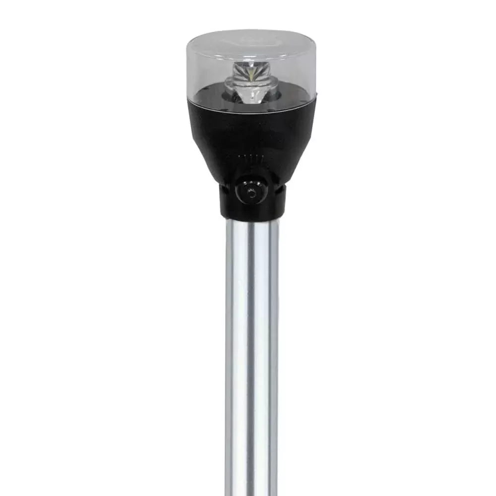 Attwood LED Articulating All Around Light - 42" Pole - 5530-42A7