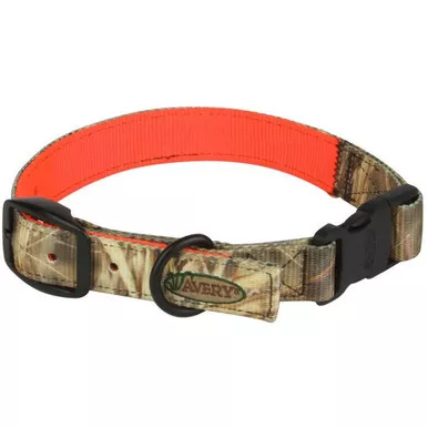 AVERY 01879 MED REVERSIBLE COLLAR CAMO/BLAZE