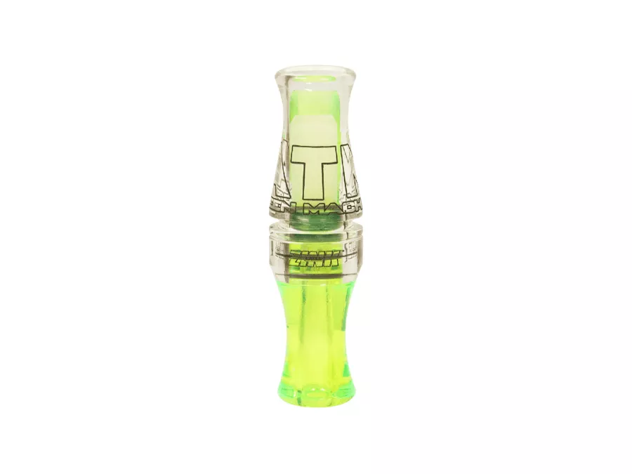 Avian-X ATM Green Machine Single Reed Lemon Drop Polycarbonate Attracts Ducks