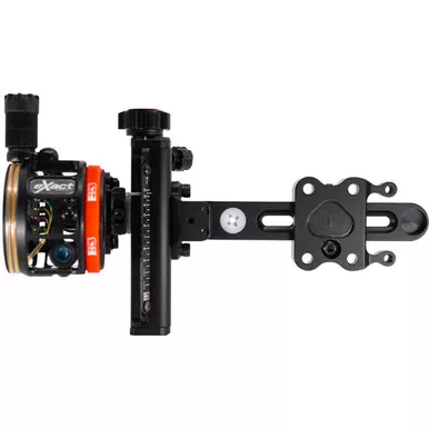 B3 Archery EXCT-CPHT-RH Exact Competition Hunter Sight, 4 Pin, .019, Black, Right Hand