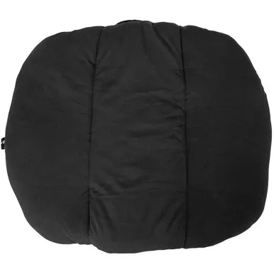 BACK ON TRACK Oval Black Dog Bed (303100)