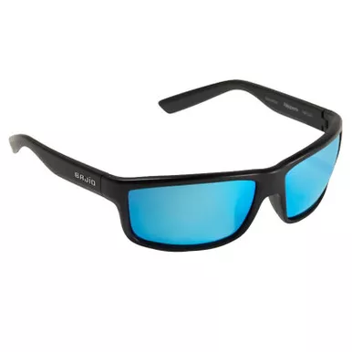 Bajio - Nippers Beach Sunglasses Black Matte/Blue Plastic