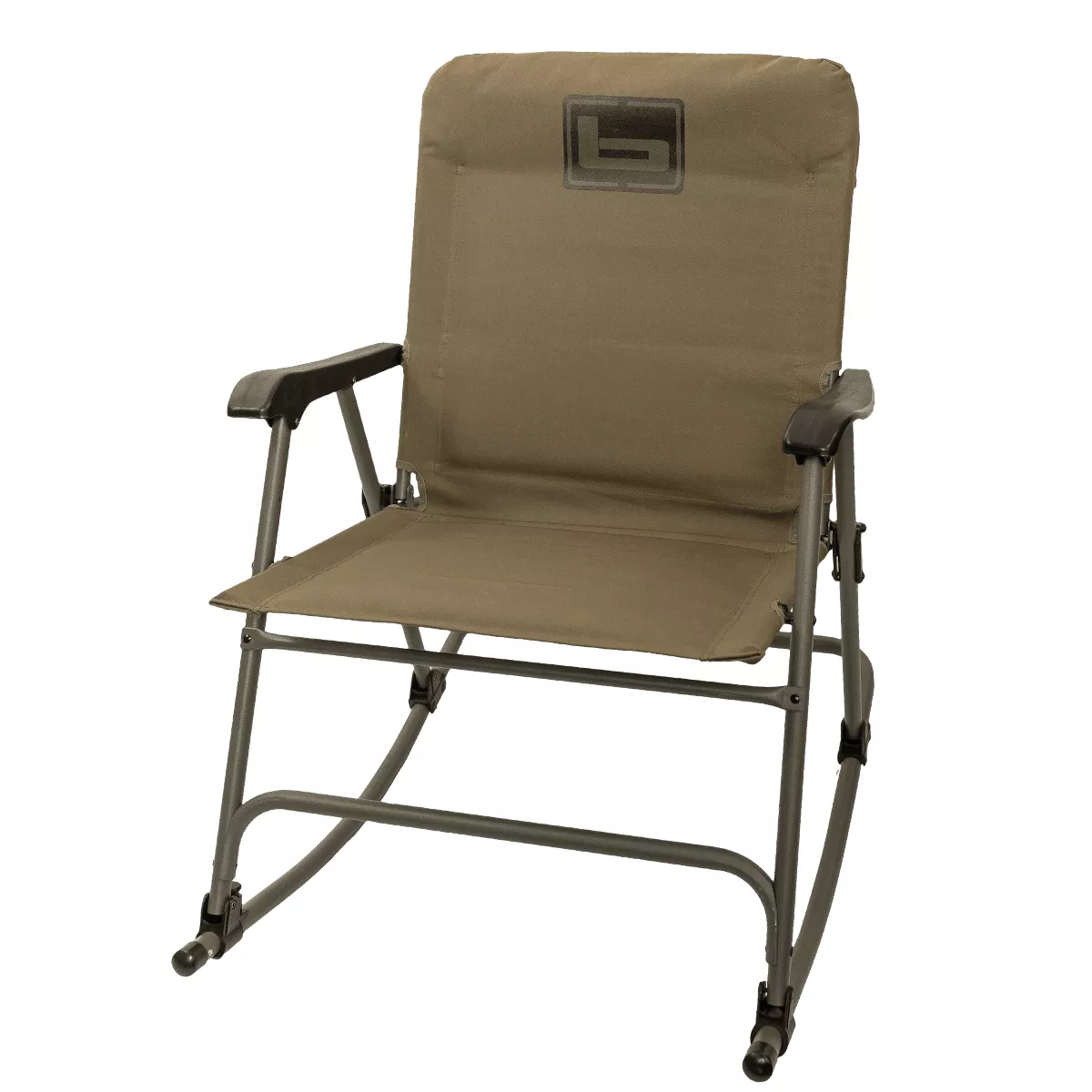 Banded Folding Rocking Chair - Spanish Moss