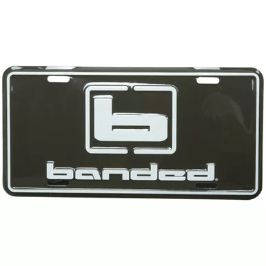 BANDED License Plate (B09988)
