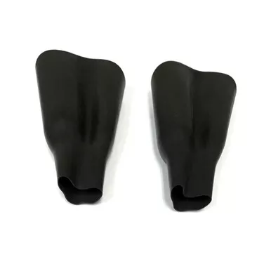 BARE Black Long Bottleneck Pair Latex Wristseal (088941BLK)