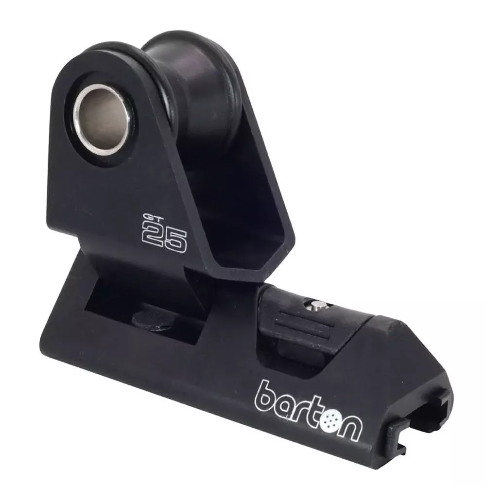 Barton 25mm T-Track Genoa Car – Black – 25100GTB