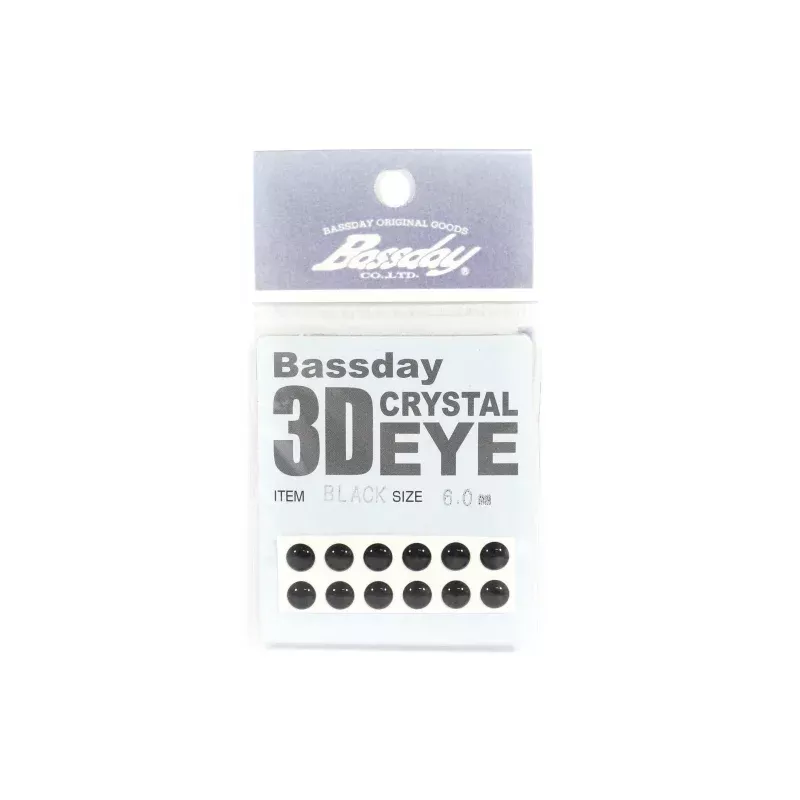 Bassday Live Eye Accessory Diameter 6mm Black (8252)