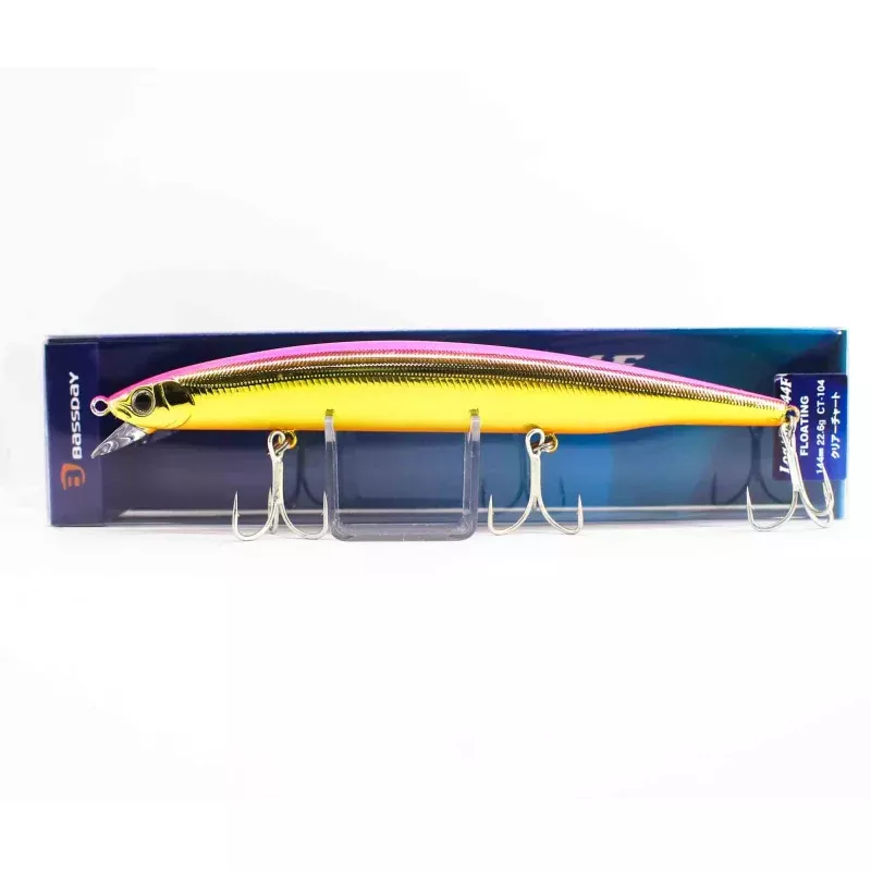 Bassday Log Surf 144F Long Casting Minnow Lure M-39 (4030)