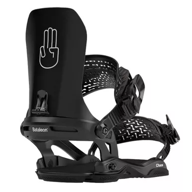 BATALEON Chaos AsymWrap Black Snowboard Bindings (BA.24.20.CHAW.BK)