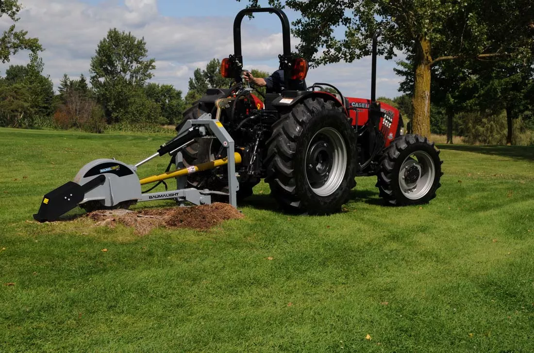Baumalight 3-Point Hitch Stump Grinder | Model 3P24 | Rotor Size 24″ | 30 – 50 HP | For Tractors