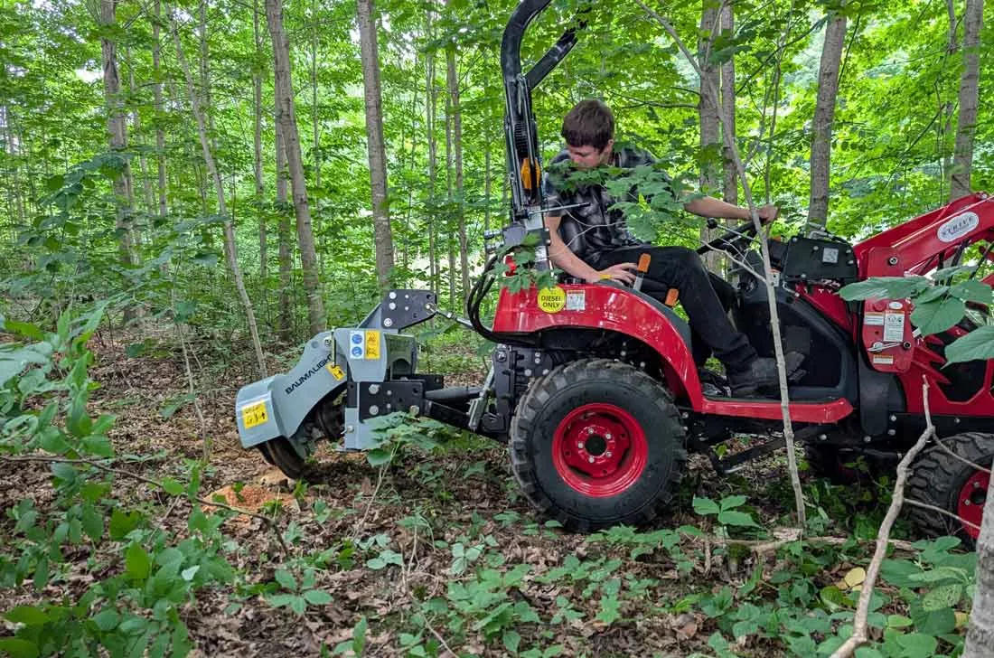 Baumalight Stump Grinder | Model 1P14 | Cutting Width 16″ | 20 – 45 HP | For Subcompact Tractors