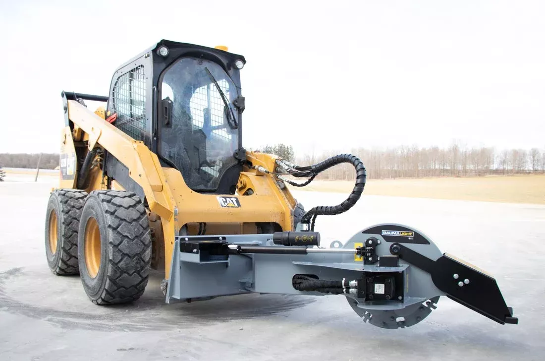 Baumalight Stump Grinder | Model S22 | Rotor Width 24″ | 12 – 25 GPM | For Skid Steers