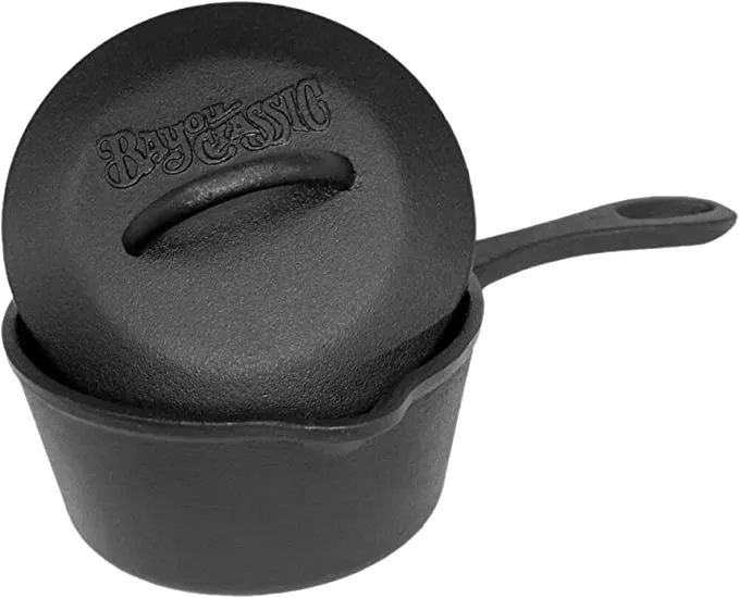 Bayou Classic 1QT Saucepan With Self Basting Lid #7441