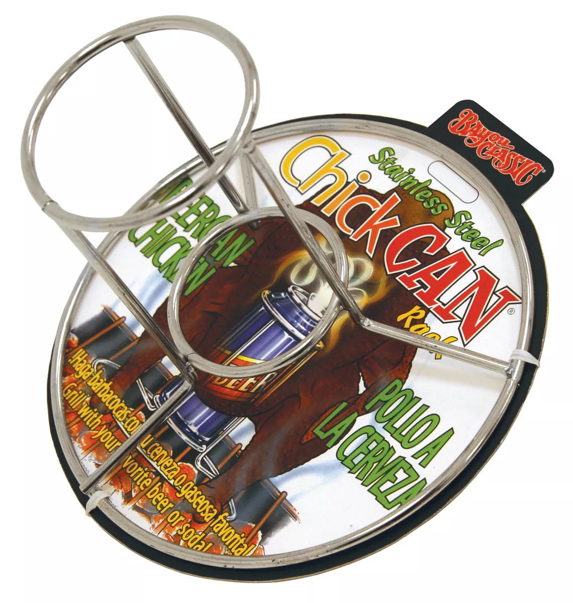 Bayou Classic Chickcan Rack- Stainless Steel #2253490