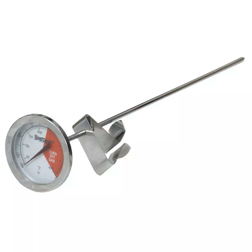 Bayou Classic Stainless Steel 12″ Thermometer