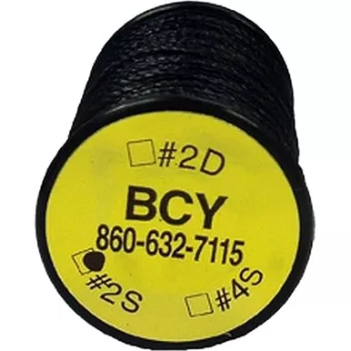 BCY 2S Spectra End Serving Thread, 0.018 Inches, 120 Yards, Black