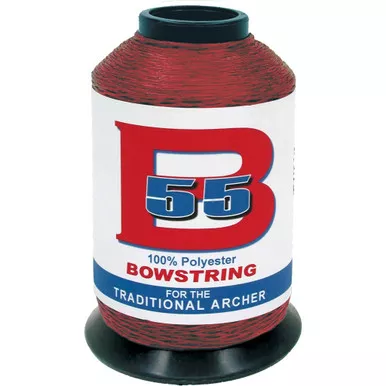 BCY B55 Bowstring Material, 1/4 lbs, Root Beer