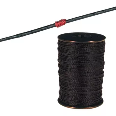 BCY Nock Point and Peep Tying Thread, 75 Yards, Black