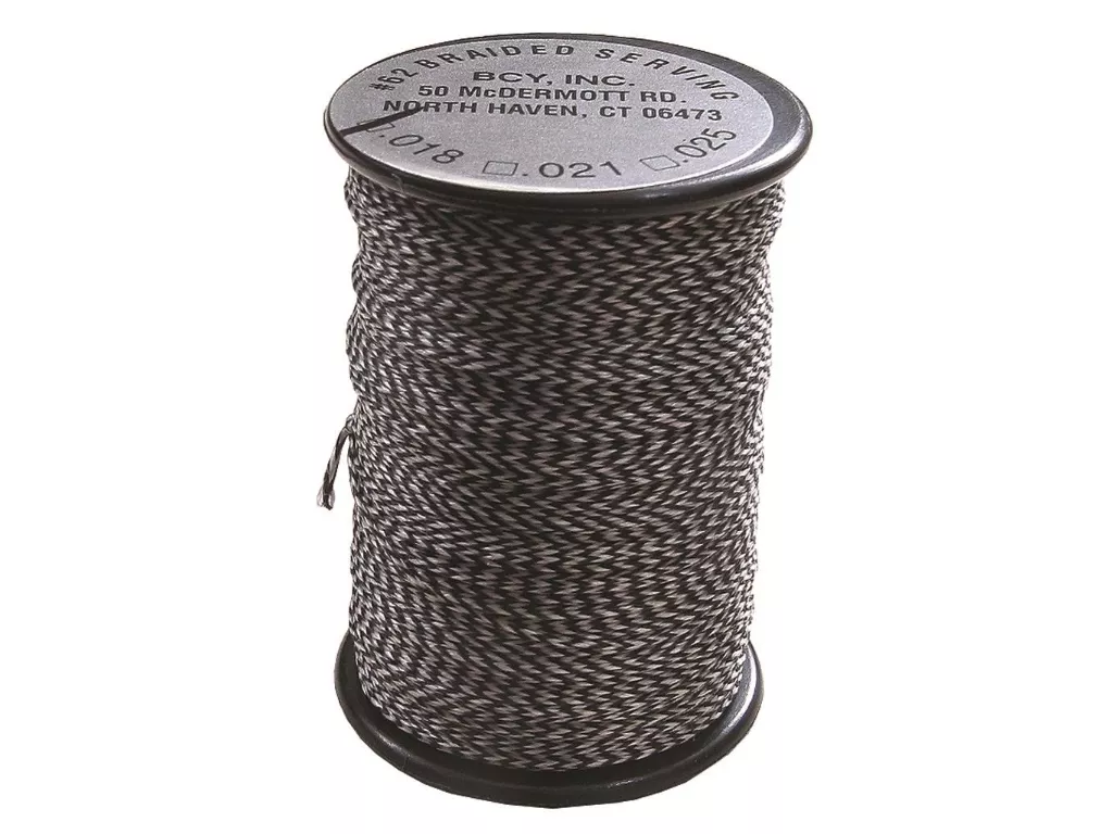 BCY Polygrip Center Serving Grey .025 60 yds.