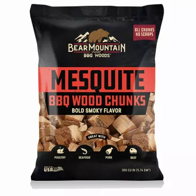 BEAR MOUNTAIN BBQ CHUNKS/MESQUITE