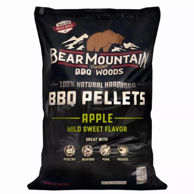 BEAR MOUNTAIN BBQ PELLETS APPL