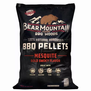 BEAR MOUNTAIN BBQ PELLETS MESQ
