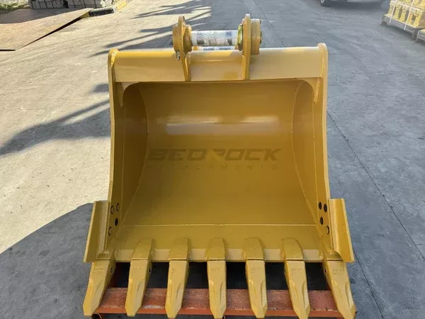 Bedrock Attachments General-Purpose Bucket | Width 48″ | Capacity 0.8 CU M | Machine Size 10-14 Tons | For Excavators CAT 312