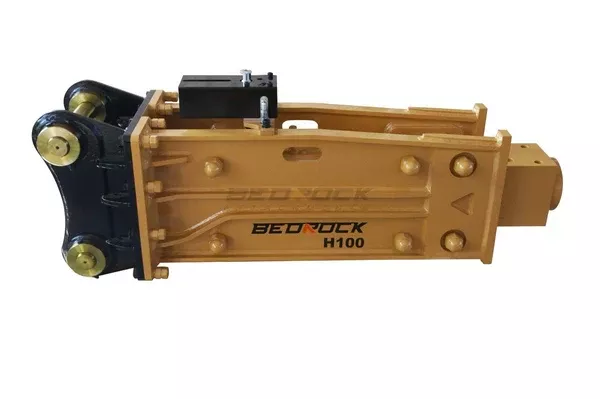 Bedrock Attachments Hydraulic Breaker Hammer | Model EH313 | Width 23.6″ | Machine Size 10-15 Ton | For Excavators