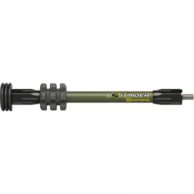 Bee Stinger MHX12OL MicroHex Stabilizer with Countervail Technology, 12 Inches, Olive