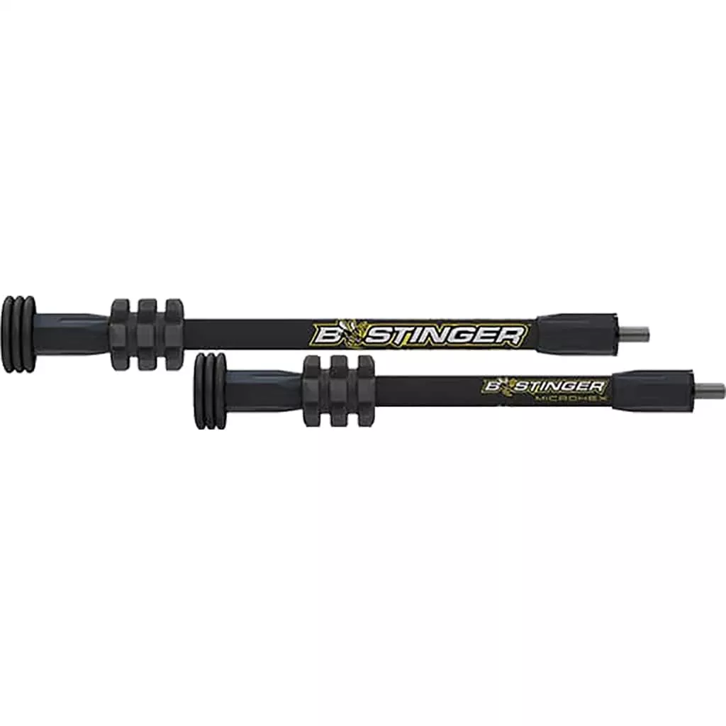 Bee Stinger Microhex Stabilizer Kit Matte Black 10 In./8 In.