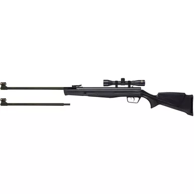 Beeman 10609 Black Panther Dual Caliber Air Rifle, Interchangeable .177/.22 Calibers, Black