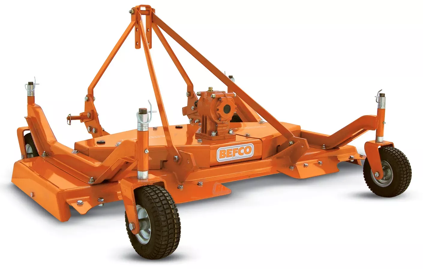 Befco Cyclone 3-Point Rear Discharge Grooming Mower | Model C-30 With Solid & Pneumatic Tires | Working Width 48″, 60″ & 72″ | Horsepower 16-30 HP | For Tractors