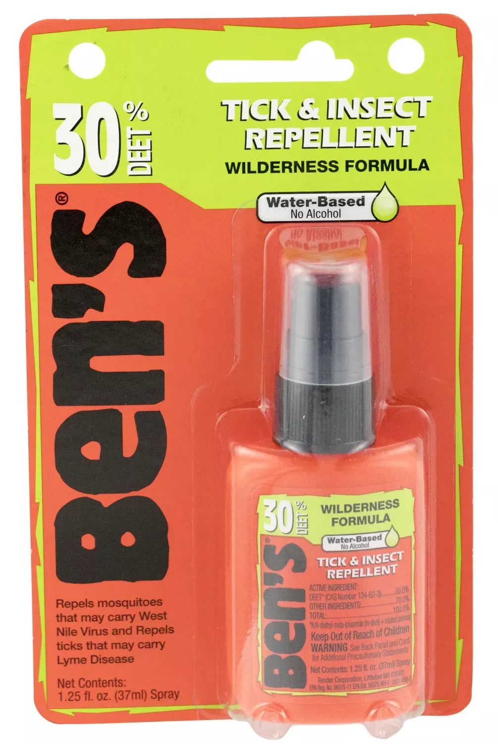 Ben’s 30 Odorless Scent Spray Bottle 1.25 oz.