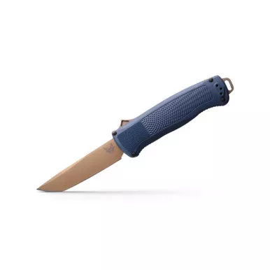Benchmade 5370FE Shootout OTF Auto Knife (Out-the-Front) 3.51″ Tanto Blade, Grivory Handle