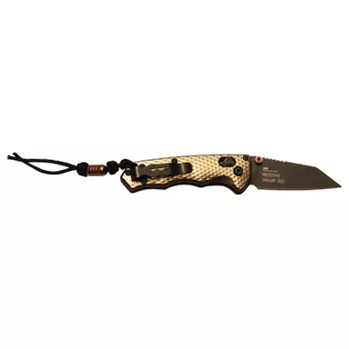 Benchmade Full Immunity Flat Dark Earth Aluminum Wharncliffe 2.49" Prototype 2023