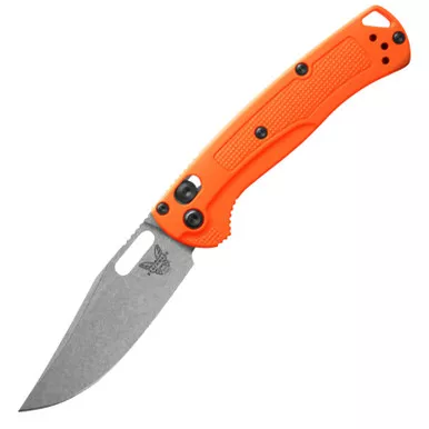 Benchmade Mini Taggedout | Orange Grivory Folding 3.04"