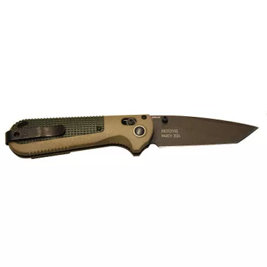 Benchmade Redoubt Tonto Ranger Green/Forest Grivory 3.53" Prototype 2023