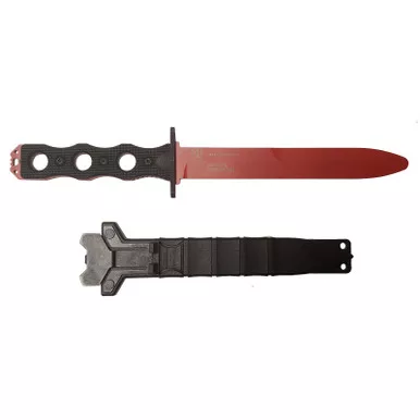 Benchmade Socp Fixed Blade Trainer Red 6.85" Prototype June 2023