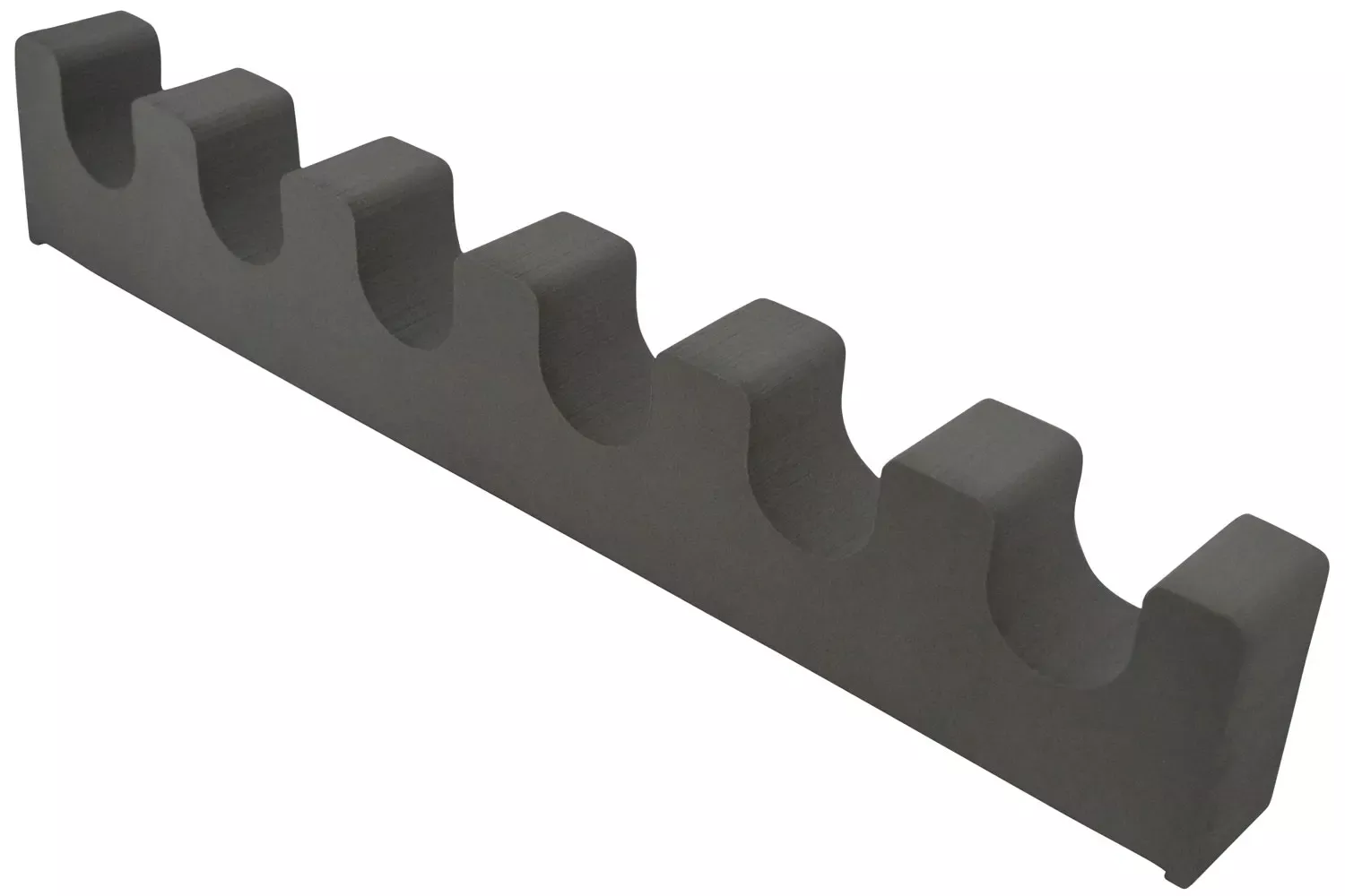 BenchMaster Rifle Rest WeaponRack 6 Rifle Black Foam