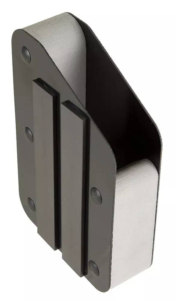 BenchMaster WeaponRac Single Pistol Universal Handgun Magnetic Metal Black